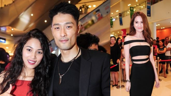 Johnny Trí Nguyễn và bạn gái 'cưỡi' môtô khủng đến họp báo phim kinh phí 26 tỷ Ảnh 2