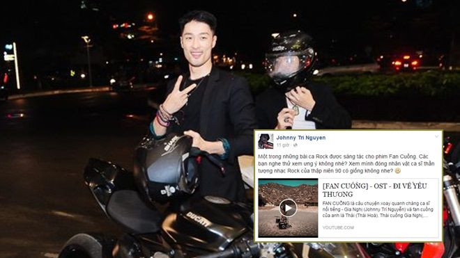 Johnny Trí Nguyễn bất ngờ tung MV nhạc phim 'Fan cuồng' Ảnh 2