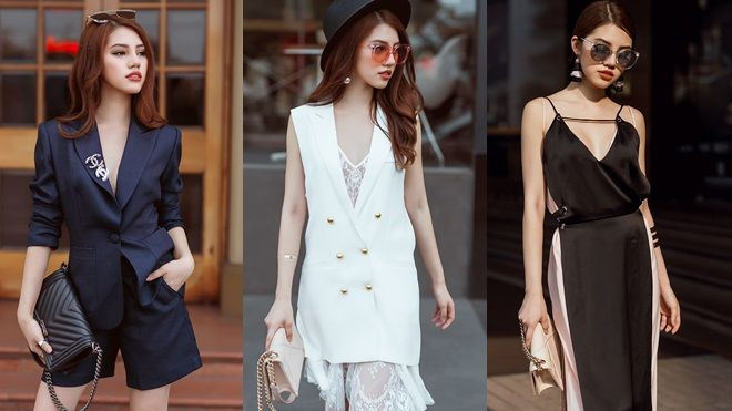 Jolie Nguyễn đa phong cách với street style sexy Ảnh 2
