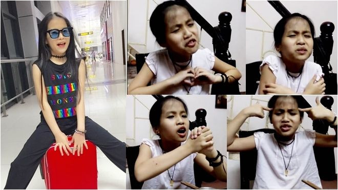 Cao Lê Hà Trang diễn sâu, vừa ăn vừa hát hit Hari Won 'gây bão' Ảnh 2