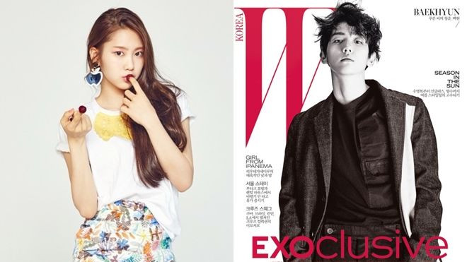 EXO và Oh My Girls thay nhau đổ bộ tạp chí thời trang tháng 7 Ảnh 2