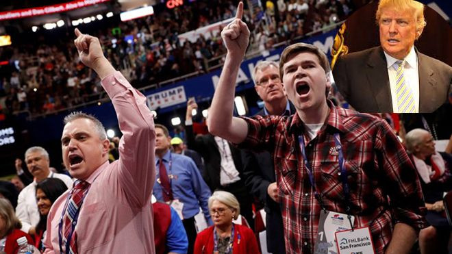 Donald Trump bị phản đối ngay tại đại hội đảng Cộng hoà Ảnh 2
