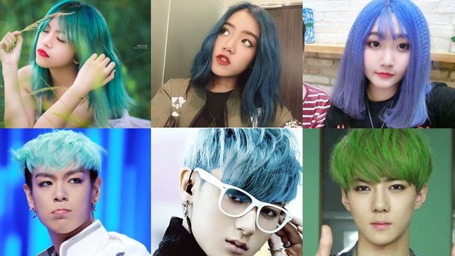 Nhờ những gương mặt này mà tóc xanh trở thành hot-trend trong giới trẻ Việt Ảnh 2
