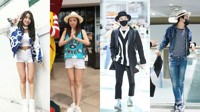 Sao Hàn đua nhau diện trang phục năng động cho ngày hè Ảnh 2