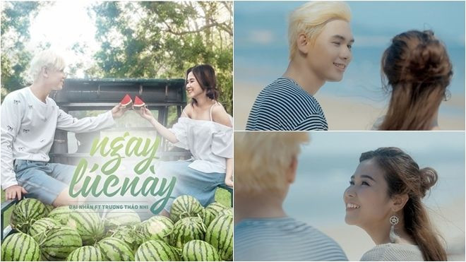 Đại Nhân, Trương Thảo Nhi quay MV đậm ngôn tình với… 100kg dưa hấu Ảnh 2