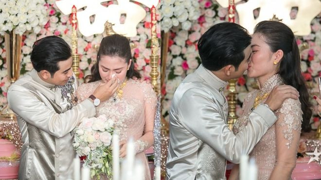 Ngọc Lan bật khóc nức nở, Thanh Bình ngọt ngào hôn bà xã Ảnh 2