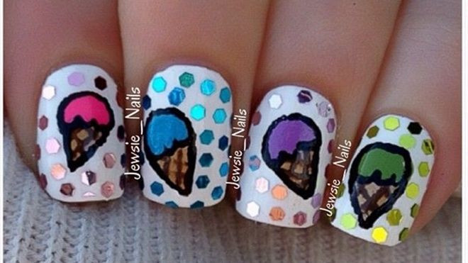 Ice-cream nail: Phong cách làm đẹp mới cực hot Ảnh 2