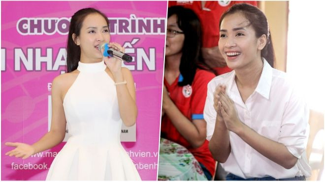 Ái Phương giản dị mang tiếng hát đến phục vụ bệnh nhân nghèo Ảnh 2