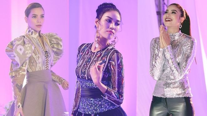 Lan Khuê kiêu hãnh trong trang phục chim công của Tùng Vũ, lấn át 2 đàn chị Ảnh 2