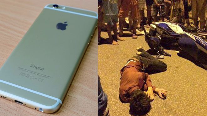 Bị cướp iPhone 6, cô gái 9x tay không quật ngã tên cướp Ảnh 2