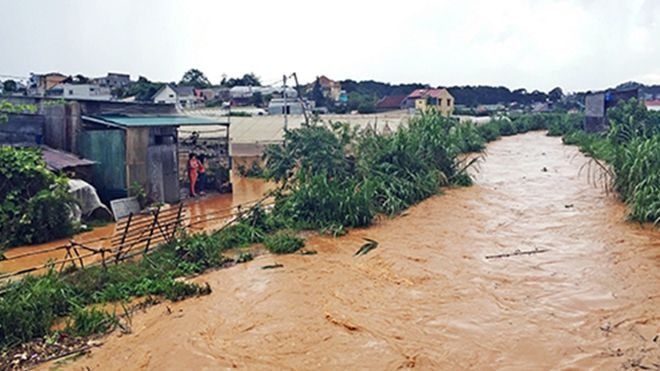 Mưa 2 giờ, Đà Lạt ngập cả mét Ảnh 2