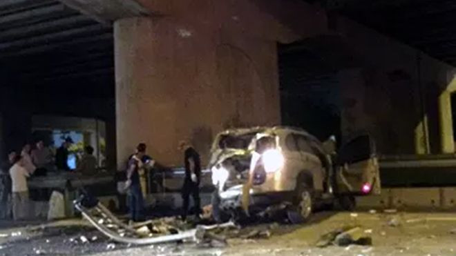 Hà Nội: Ô tô lao từ đường trên cao xuống đất, tài xế tử vong Ảnh 2