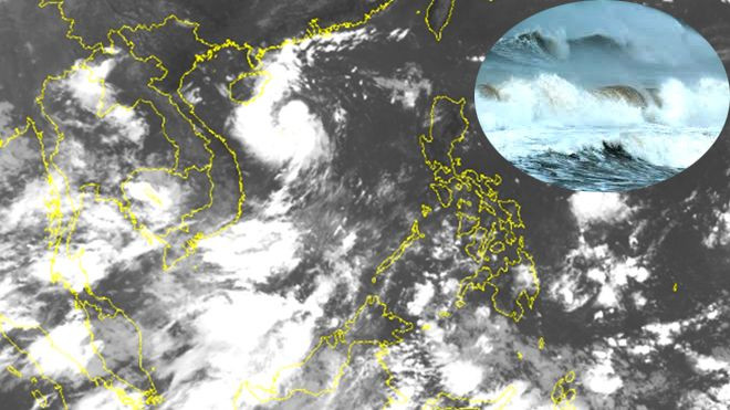 Áp thấp nhiệt đới mạnh thành bão số 1, áp sát đất liền Việt Nam Ảnh 2