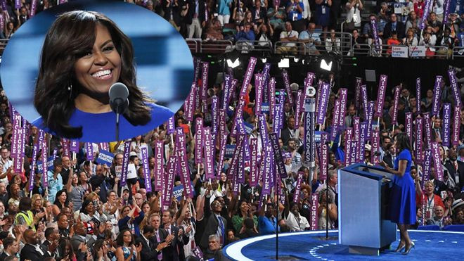 Bài phát biểu 'tuyệt vời' của Đệ nhất phu nhân Tổng thống Mỹ Obama Ảnh 2