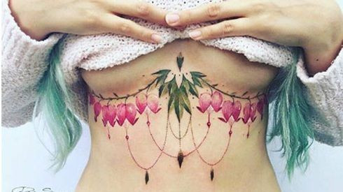 Ngỡ ngàng với hình xăm hoa lá đẹp tới mức nín thở Ảnh 2