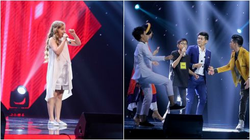 'Thiên thần Nga' và giọng ca 13 tuổi thi nhau 'làm loạn' sân khấu Giọng hát Việt nhí 2016 Ảnh 2