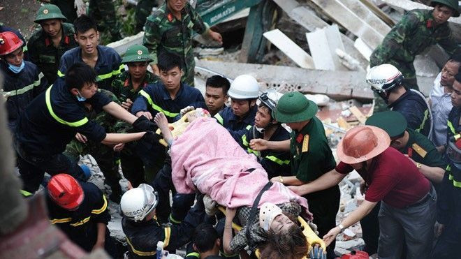 Sập nhà 4 tầng ở Hà Nội: Đã tiếp cận người bị nạn cuối cùng Ảnh 2