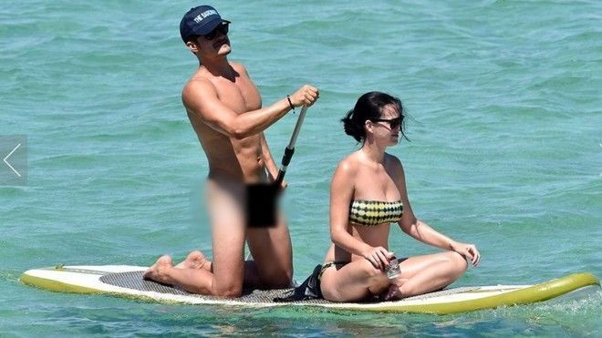 Trai đẹp Orlando Bloom vô tư khỏa thân chèo thuyền đưa Katy Perry đi chơi Ảnh 2