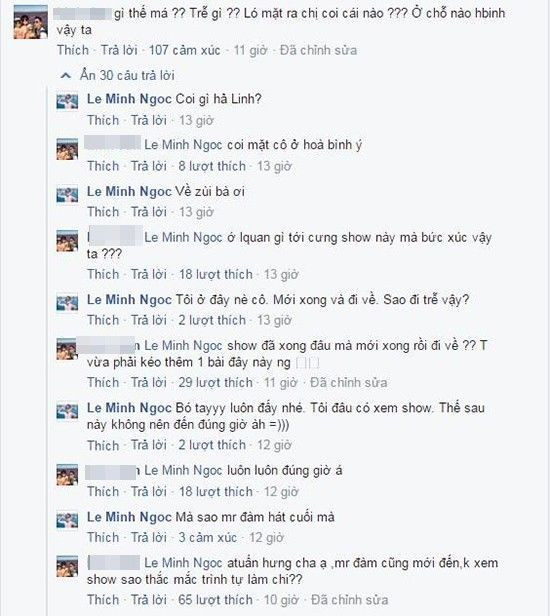 Cuộc tranh luận "gay gắt" giữa stylist Lê Minh Ngọc và một người bạn thân của Mỹ Tâm.