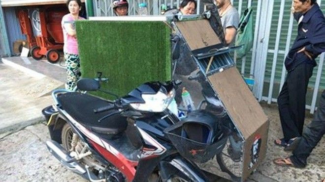 Ngôi nhà di động trên xe máy của chàng phượt thủ 9x Châu Âu đã đến Việt Nam! Ảnh 2