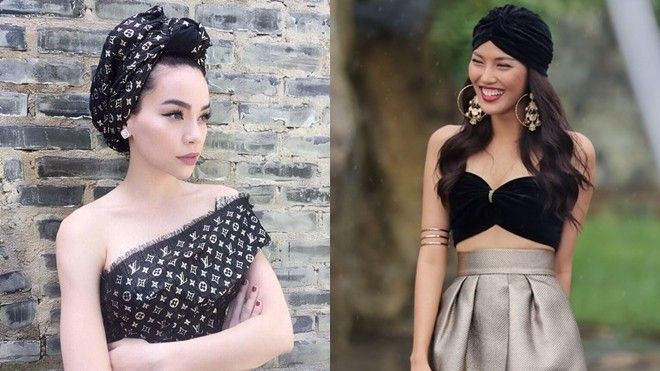 Lan Khuê 'hóa' Hà Hồ trong tập 8 The Face với mốt quấn khăn turban Ảnh 2