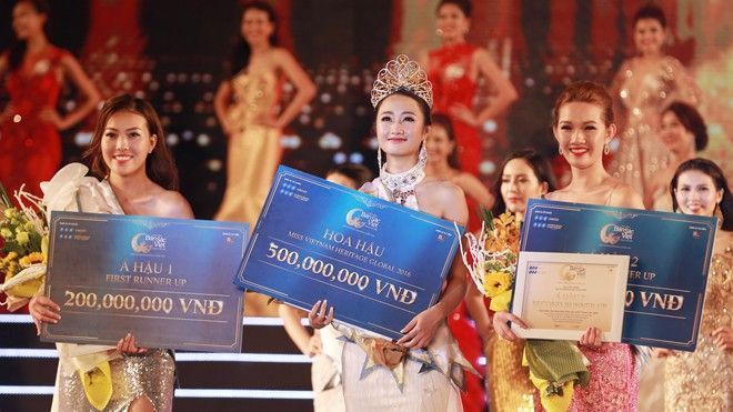 Người đẹp Trần Thị Thu Ngân đăng quang Hoa hậu Bản sắc Việt toàn cầu Ảnh 2