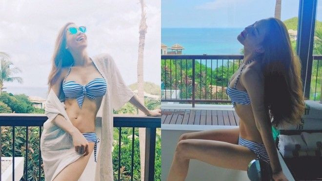 Mỗi lần diện bikini, Hồ Ngọc Hà lại 'đốt mắt' các fan với thân hình nóng bỏng Ảnh 2