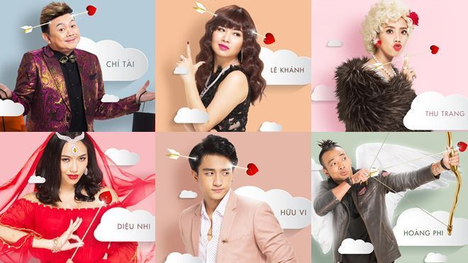 Loạt poster 'mũi tên tình yêu' siêu màu mè của phim hài Thần tiên cũng nổi điên Ảnh 2