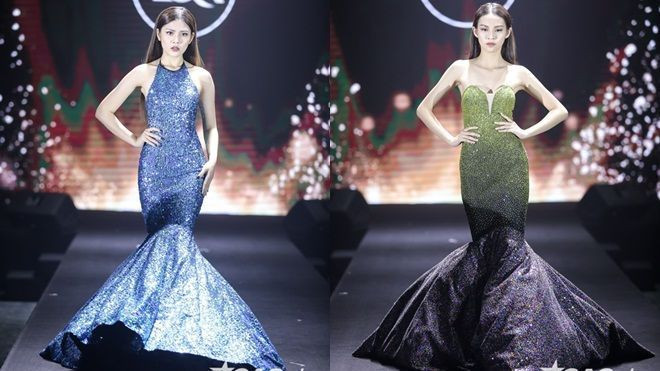 Phương Anh - Huyền Thanh hồi hộp, căng thẳng hóa nàng tiên cá trên sàn diễn runway Ảnh 2