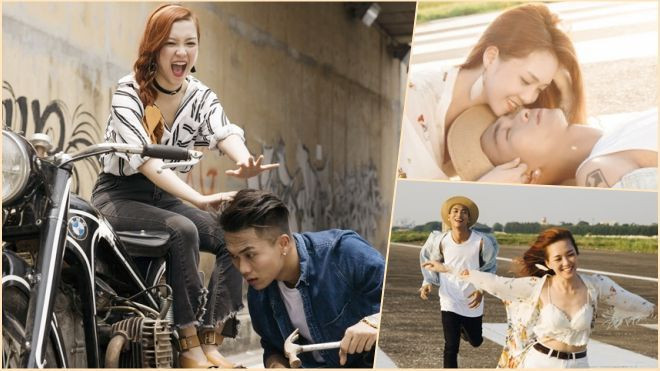 Tan chảy với nụ hôn ngôn tình của Đinh Hương - BigDaddy trong 38 giây 'nhá hàng’ MV Ảnh 2