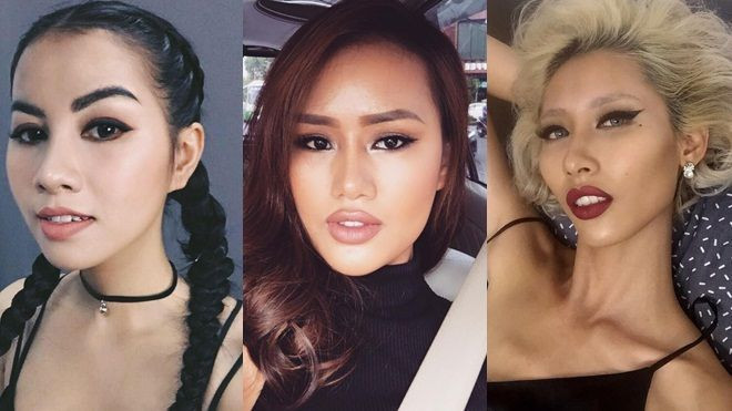 Mỹ nhân Việt hóa người lạ với style trang điểm 'bad girl' Ảnh 2