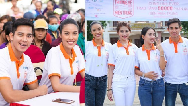 Lan Khuê, Hồ Vĩnh Khoa cùng khởi động chuyến xe 'Thương về miền Trung' Ảnh 2