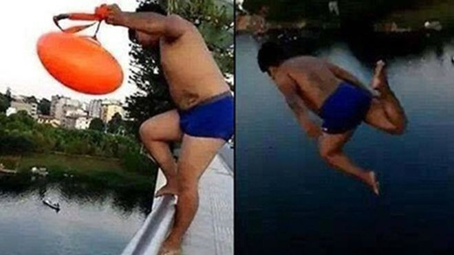 Thanh niên ngã dập phổi vì bắt chước vận động viên nhảy cầu Olympic Ảnh 2