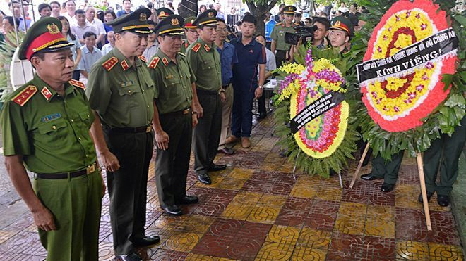 Hình ảnh về lễ tang Bí thư tỉnh Yên Bái Ảnh 2