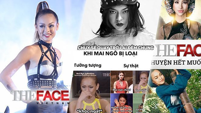 Mai Ngô bị loại ở tập 10 rồi, nhưng… ảnh chế thì không nhé! Ảnh 2