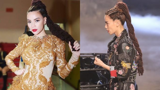 Hà Hồ diện lại mái tóc đặc biệt ở The Face, 'quẩy' tung sân khấu X-factor Ảnh 2