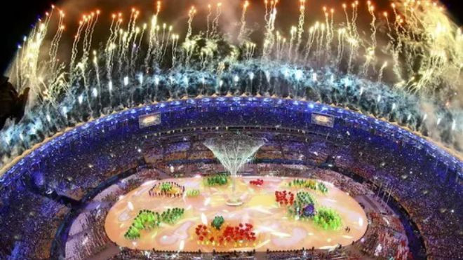 Màn pháo hoa tạm biệt Olympic Rio 2016 Ảnh 2