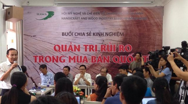 Quang cảnh buổi họp báo.