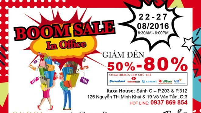'Boom Sale In Office' - Tuần lễ thời trang hàng hiệu đã bắt đầu! Ảnh 2