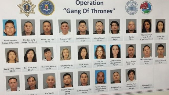 Cảnh sát Mỹ triệt tiêu băng nhóm tội phạm gốc Việt Ảnh 2