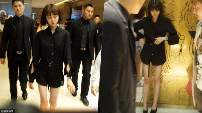 Đôi chân của 'tiểu hoa đán' Trịnh Sảng gầy tong teo đến khó tin Ảnh 2