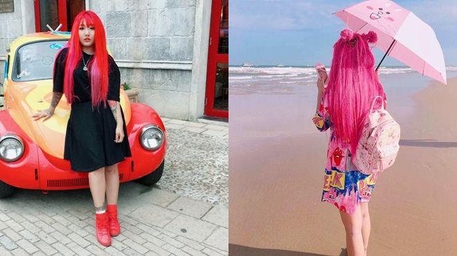 Bí quyết chọn trang phục phù hợp với màu tóc nhuộm nổi bật từ nàng hot face! Ảnh 2