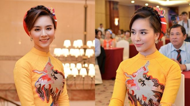 'Mê mẩn' nhan sắc đậm chất Á đông của Á hậu Thiên Lý Ảnh 2