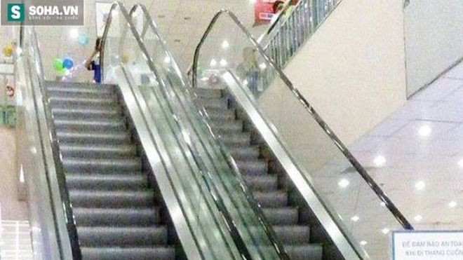 Người phụ nữ ngã lộn nhiều vòng ở thang cuốn siêu thị Co.opmart Ảnh 2