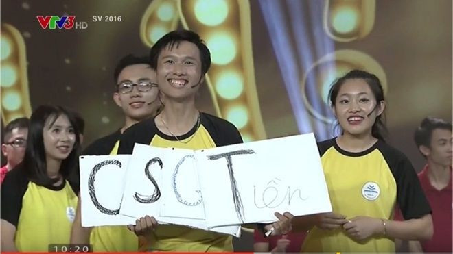Đáp án 'Con Sâu Gặm Tiền' bị ám chỉ thành 'CSGT' trong chương trình SV 2016 gây tranh cãi Ảnh 2