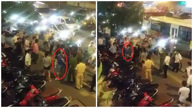 Hà Nội: Tài xế say xỉn gây tai nạn, đánh cả bạn thân và công an Ảnh 2