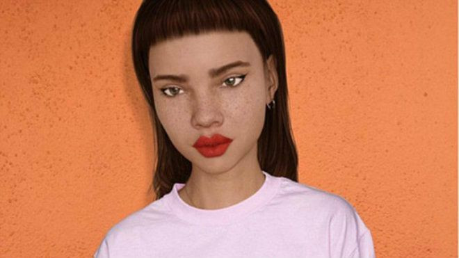 Cô gái gây tranh cãi nháo nhào vì không biết là người thật hay đồ họa Ảnh 2