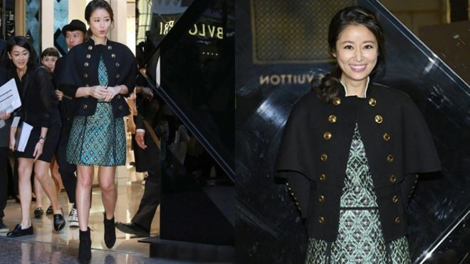 Lâm Tâm Như vẫn đi giày cao gót dù bụng bầu ngày một to Ảnh 2