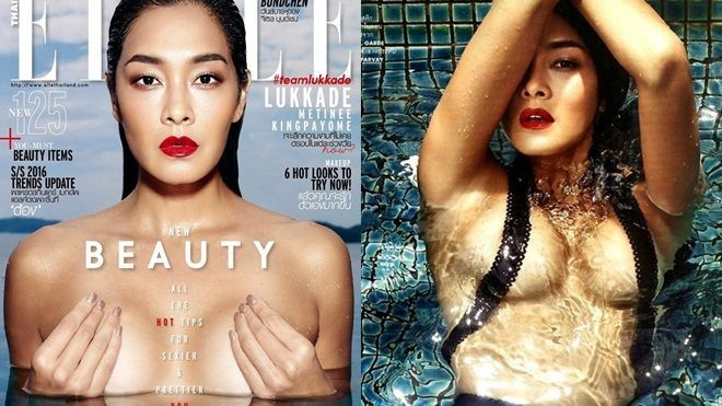 Những màn khoe thân táo bạo của 'chị đại' Lukkade Metinee The Face Thailand Ảnh 2