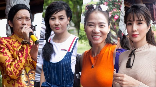 Mặc mưa gió bão bùng, sao Việt vẫn nườm nượp đổ về nhà thờ tổ của Hoài Linh Ảnh 2